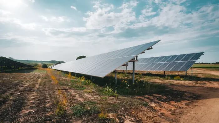 Panneaux solaire sur terrains en friche